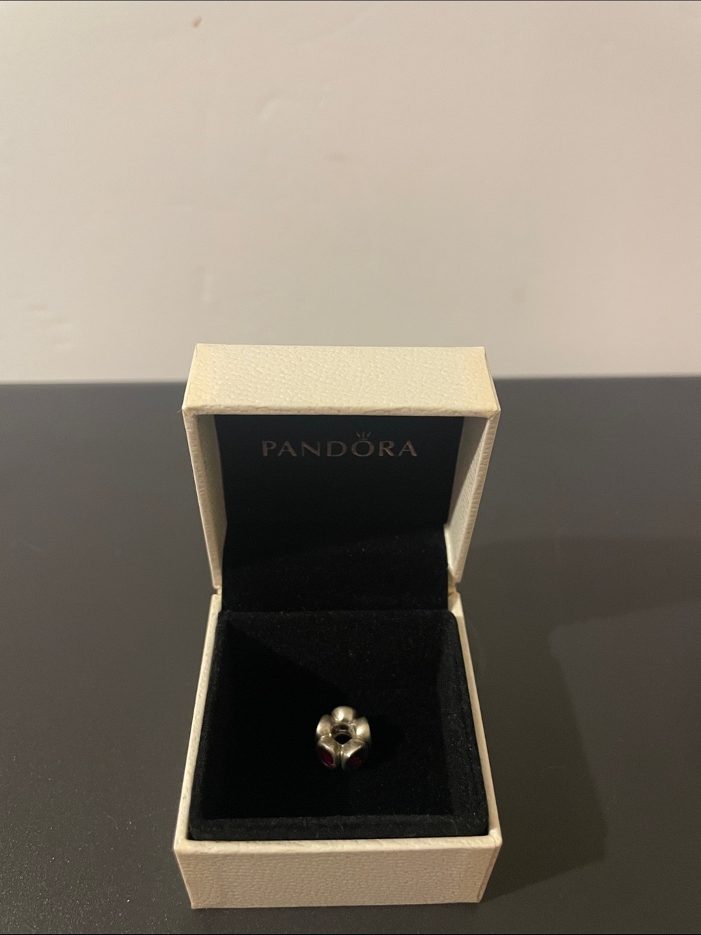 Pandora Silver Floral Charm - Silver